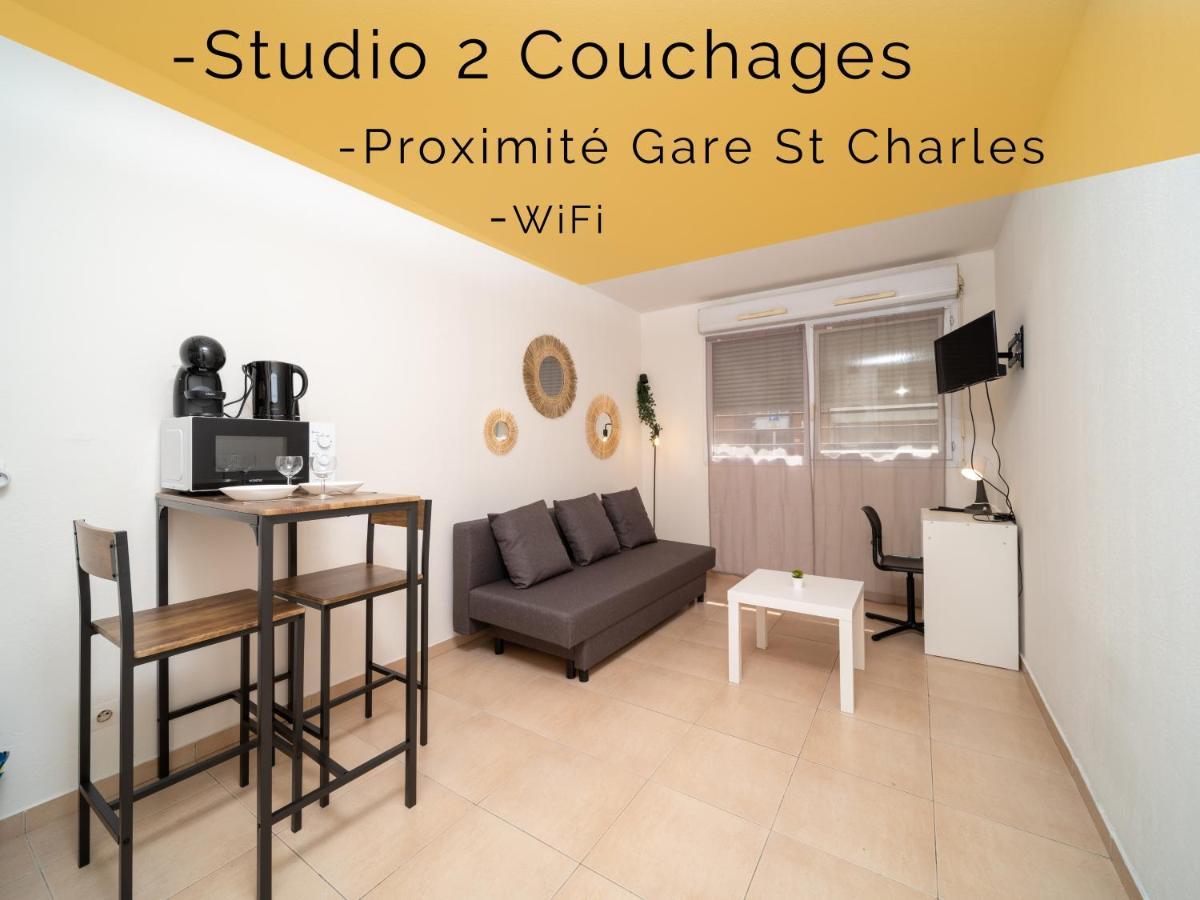 Appartement Climatise Avec Parking A 6Min A Pied De La Gare St Charles مارسيليا المظهر الخارجي الصورة